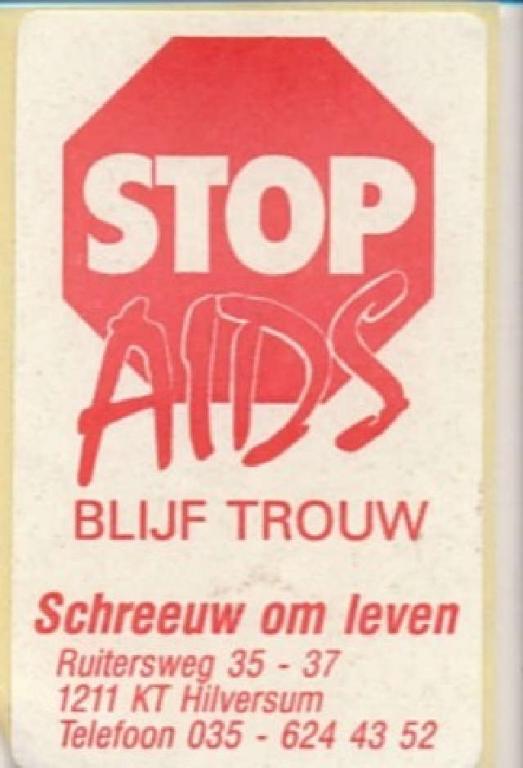 Stop Aids Blijf tro…