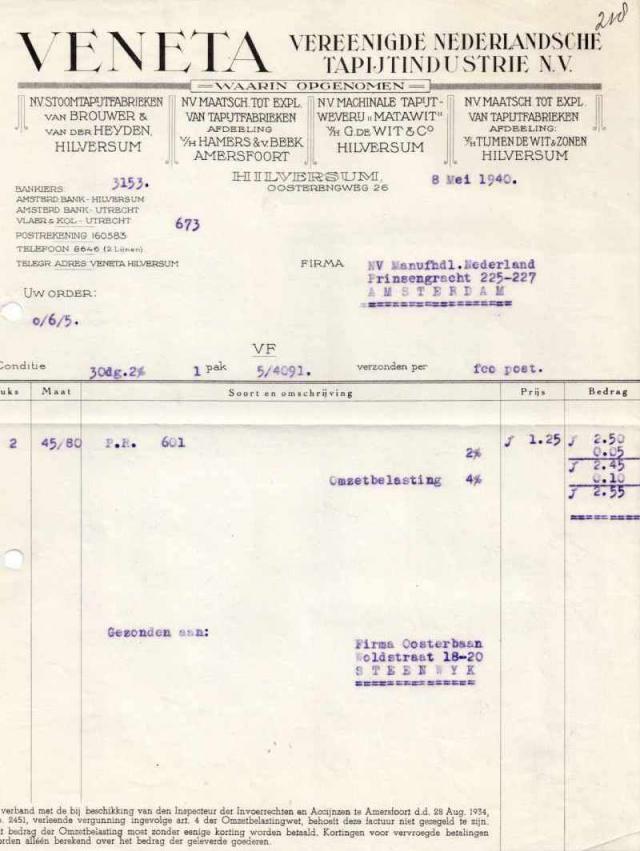 VENETA VEREENIGDE N…