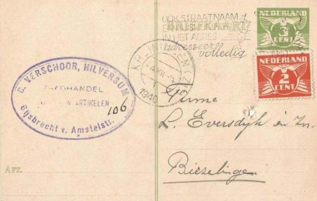 C. VERSCHOOR, HILVE…