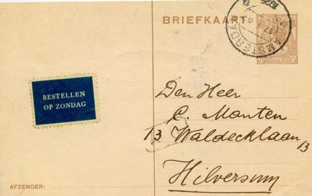 Den Heer C. Manten …